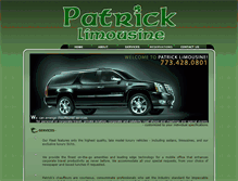 Tablet Screenshot of patricklimo.com